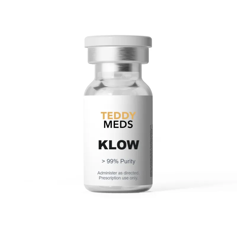 KLOW (BPC-157 / GHK-CU / TB-500 / KPV) 10mg/50mg/10mg/10mg/mL (3mL) - Lyophilized