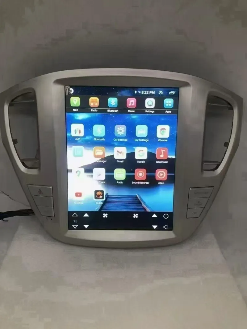 2002-2007 Toyota Highlander Stereo Full screen android navigation system.