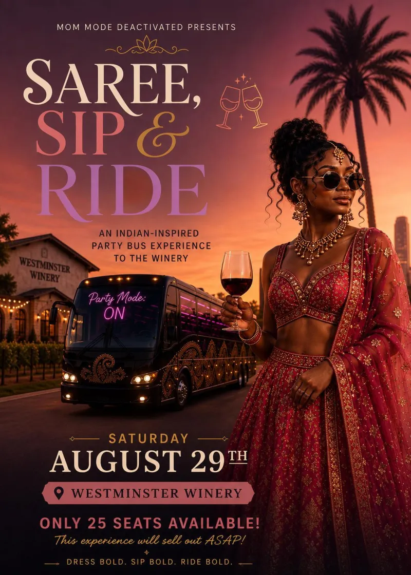 Saree Sip and Ride