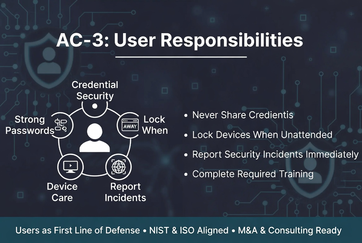 AC3 — User Responsibilities
