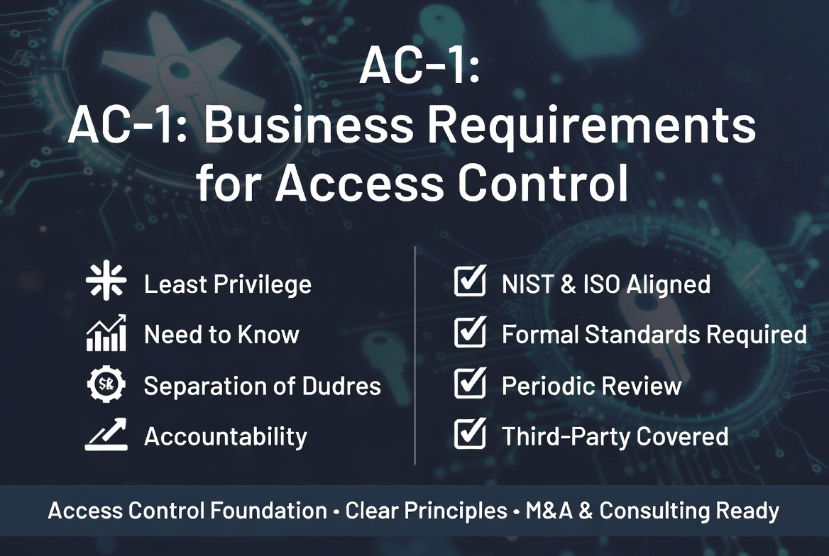 AC1 — Business Requirements for Access Control