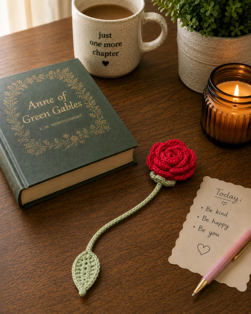 Rose Bookmark