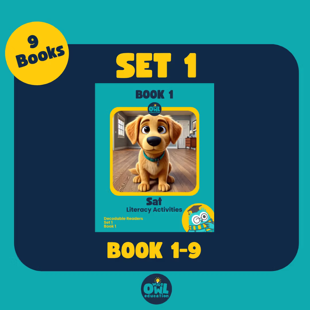 Set 1 Bundle of Decodable Readers