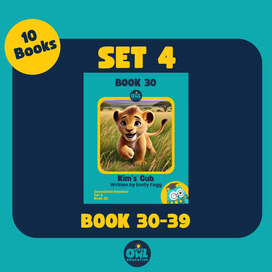 Set 4 Bundle Decodable Readers