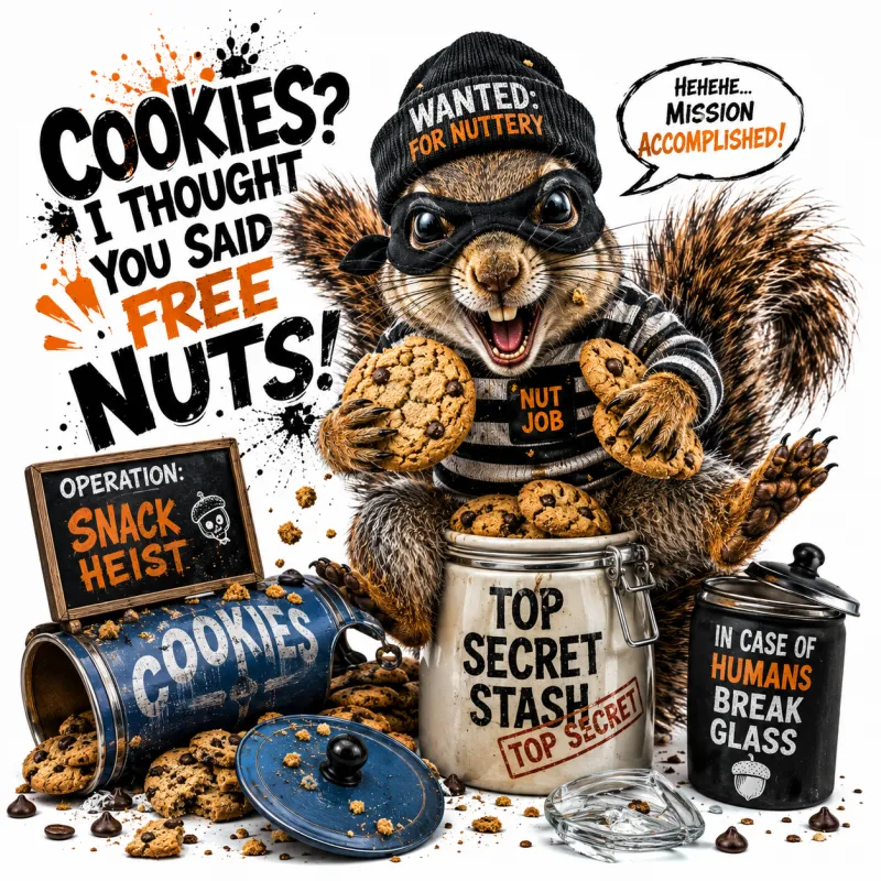 Squirrel Thief T-Shirt