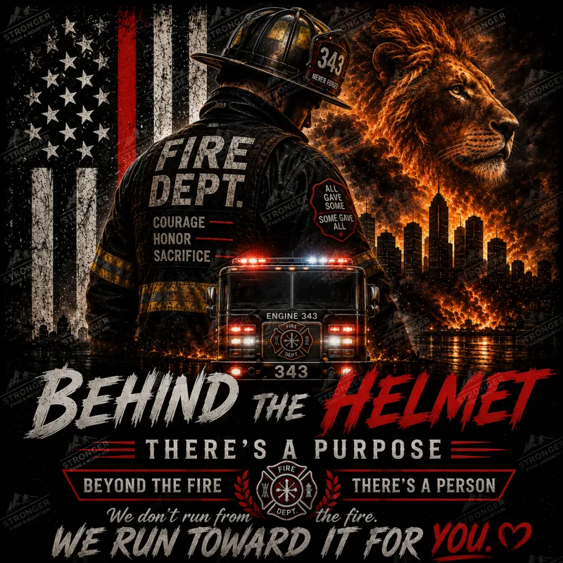 Behind the