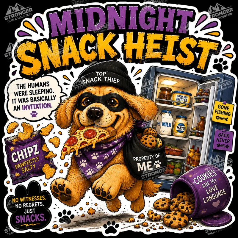 Midnight Snack - Ready-to-Press DTF Transfer