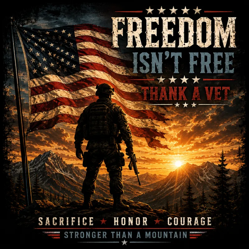 Freedom Isn't Free - T-Shirt