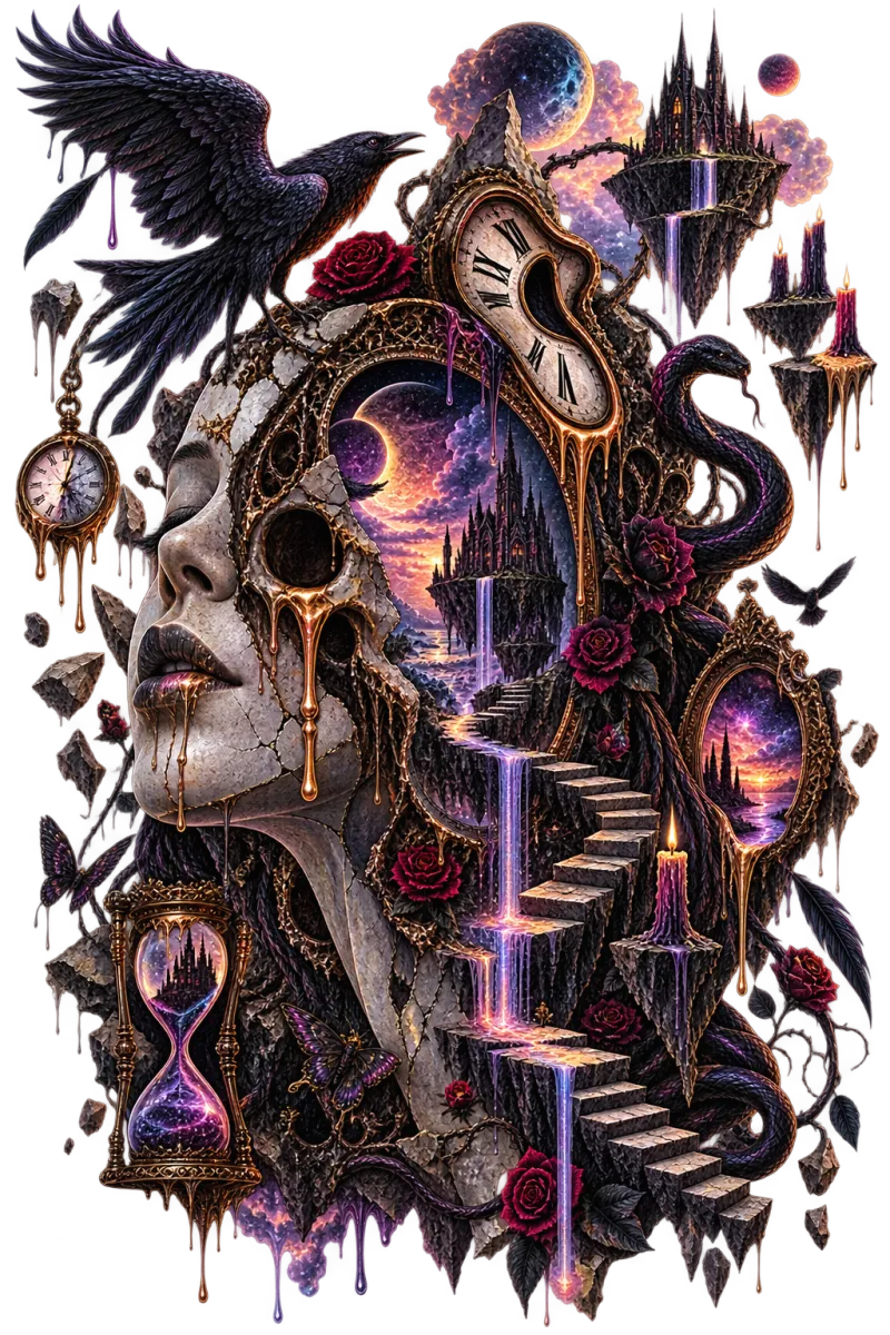 Gothic Time T-Shirt