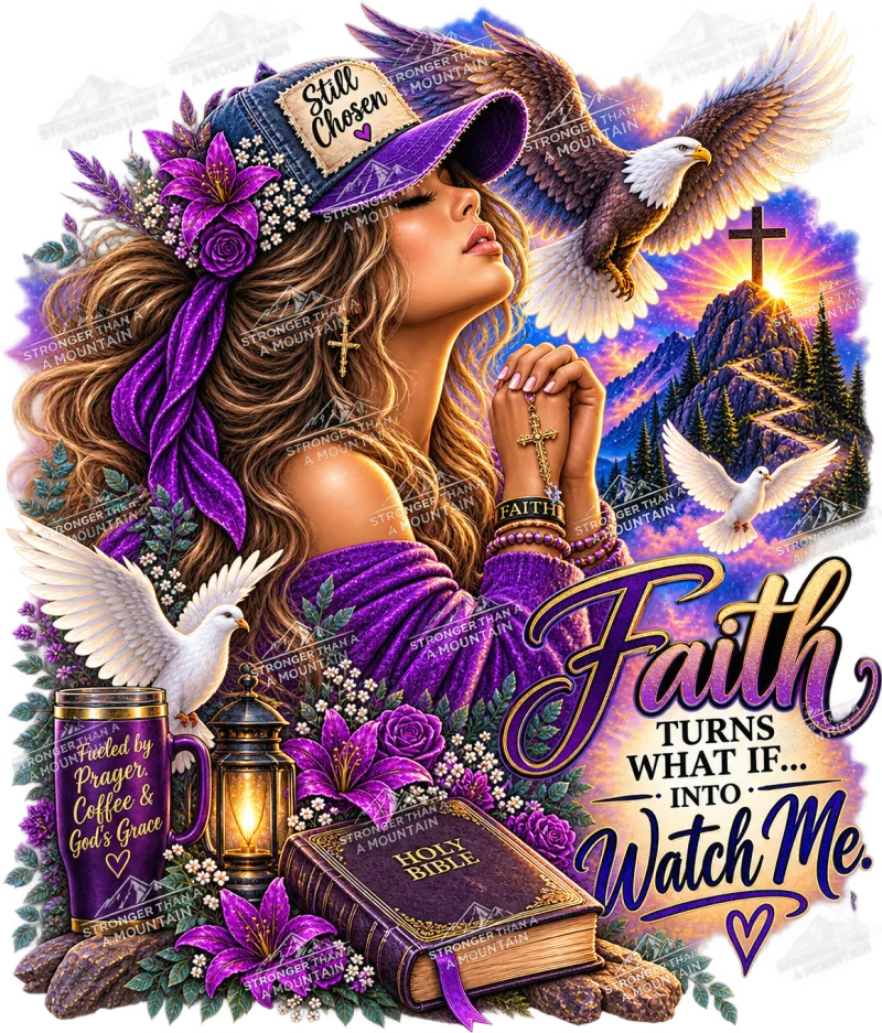 Faith Is Taking the First Step - Digital Image File