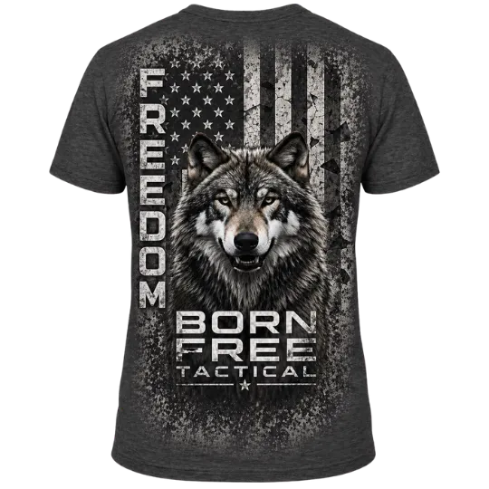 Freedom Wolf - Tshirt