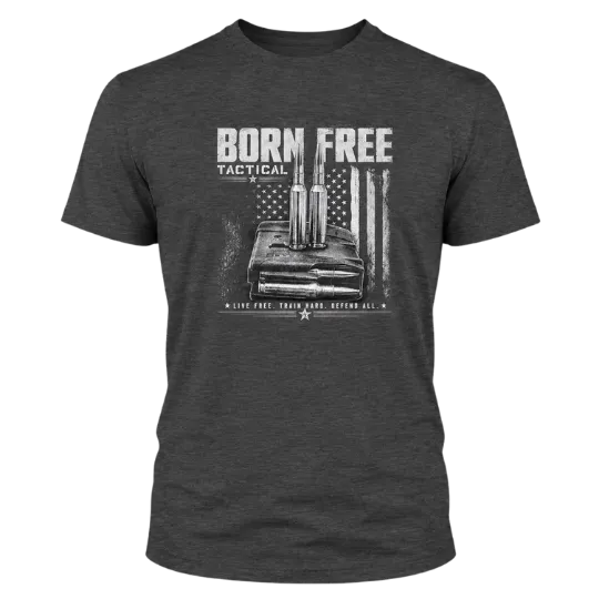 Live Free. Train Hard. Defend All - T-Shirt