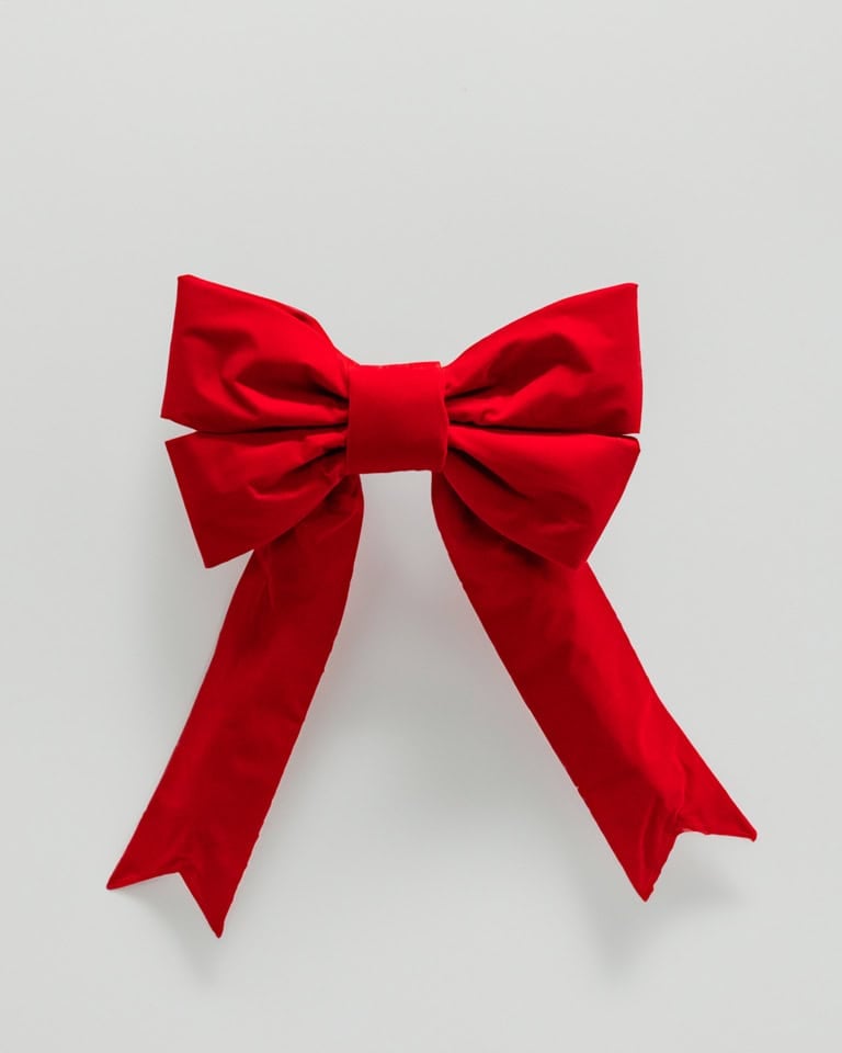 12" Bow Red No Trim