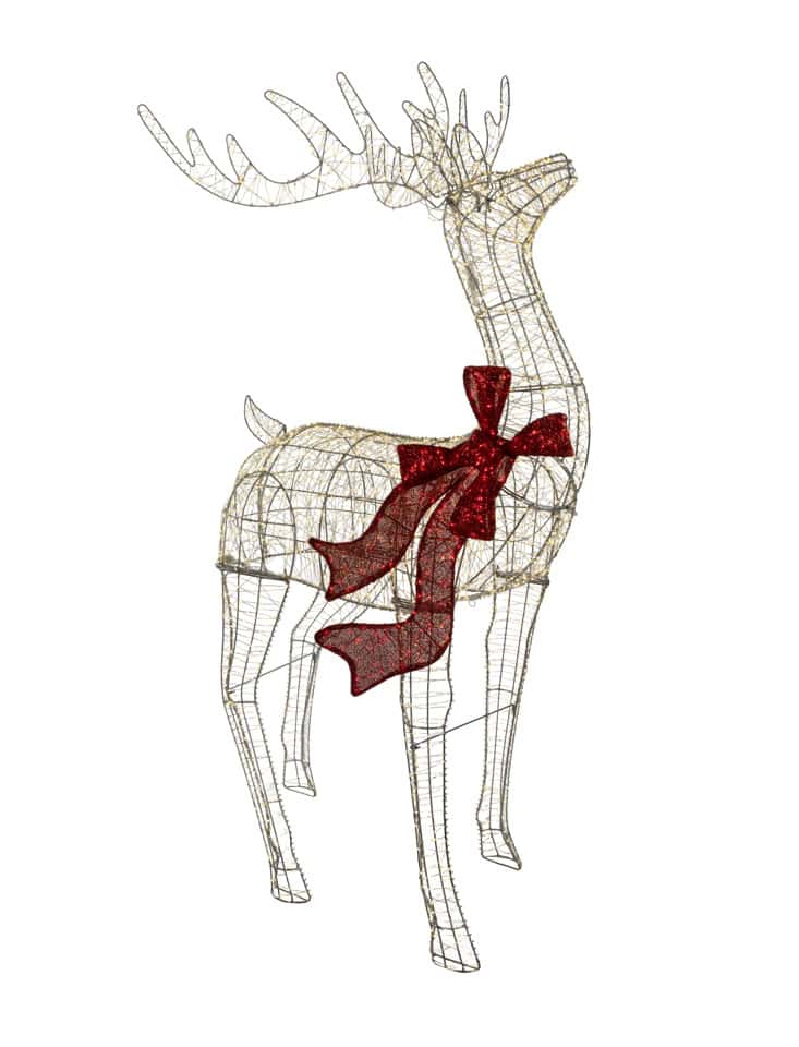 Wire Frame Big Seed Deer Buck