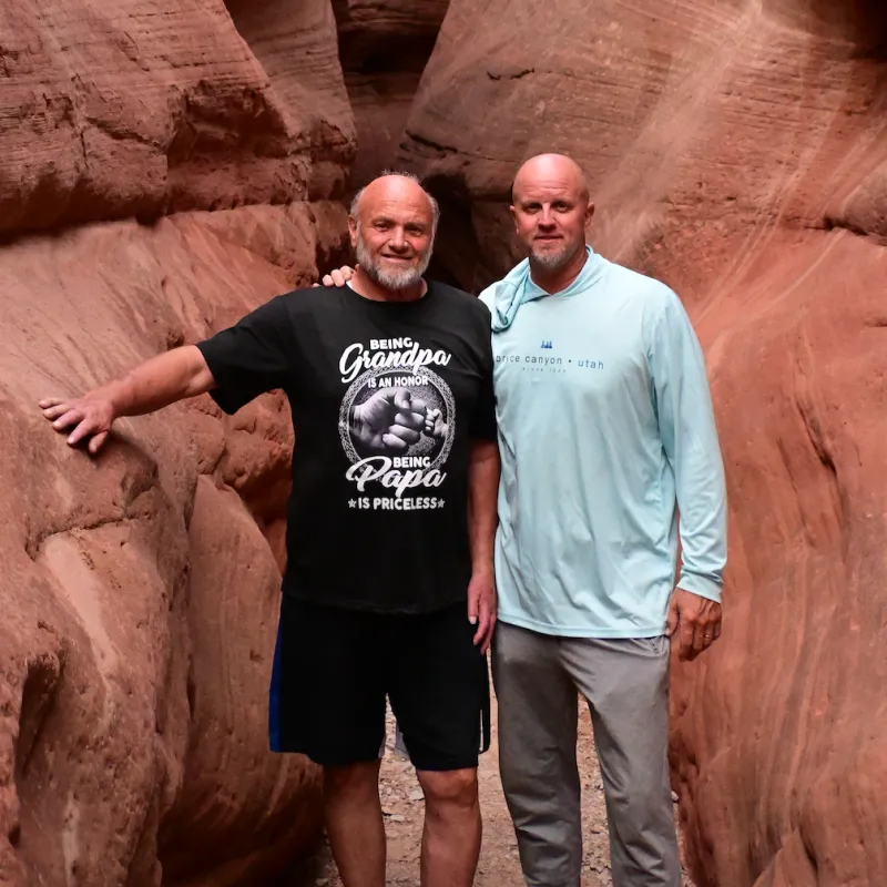 Tyler, owner and lead guide at Razor's Edge Tours