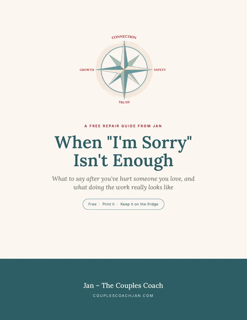 When "I'm Sorry" Isn't Enough
