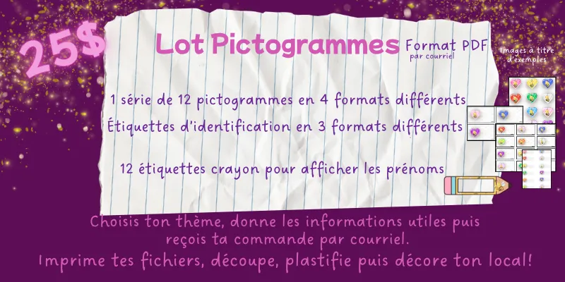 Lot Pictogrammes