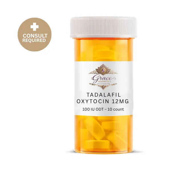 Tadalafil/Oxytocin 12mg/100 IU ODT - 10 Count