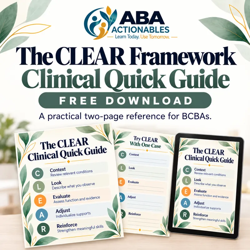 CLEAR Clinical Quick Guide