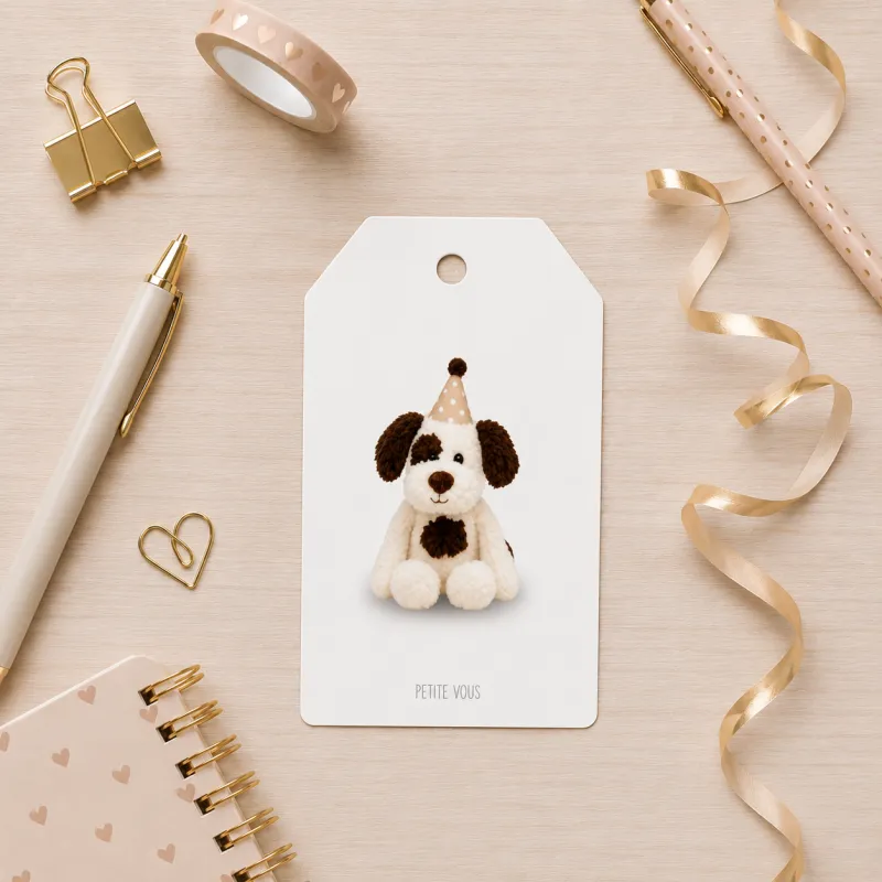 Gift Tag - Arnie the Dog (10 PACK)