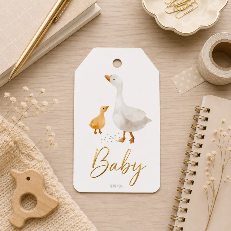 Gift Tag - Ducks - Baby (10 PACK)