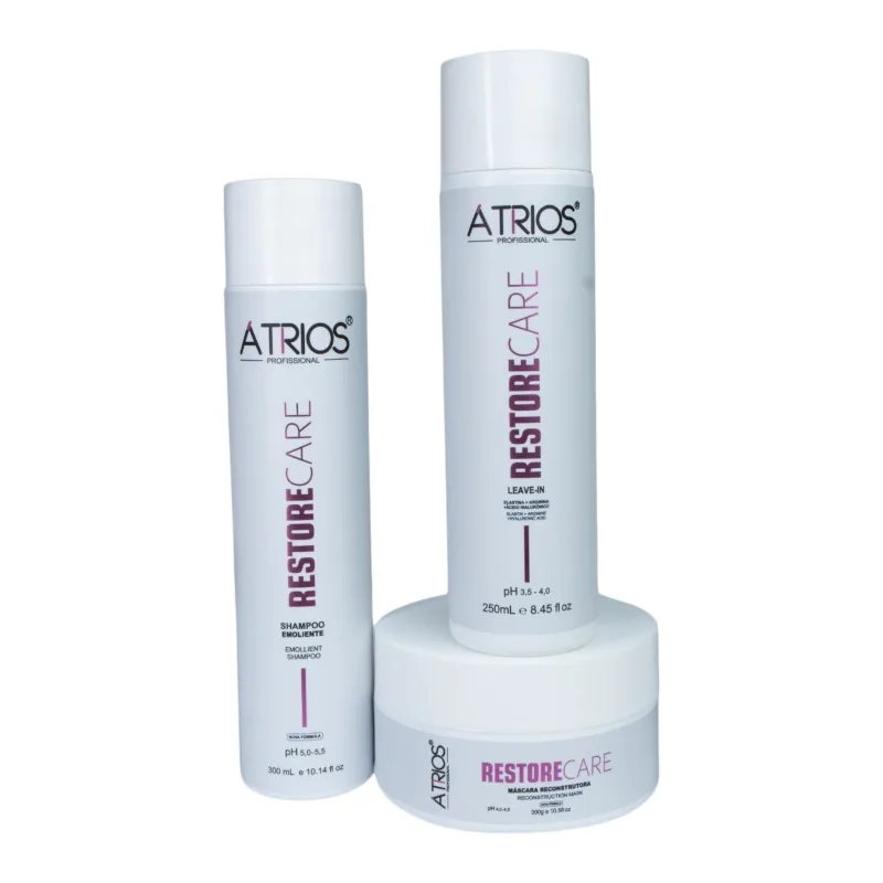 Kit Reconstrução Restore Care — 3 produtos