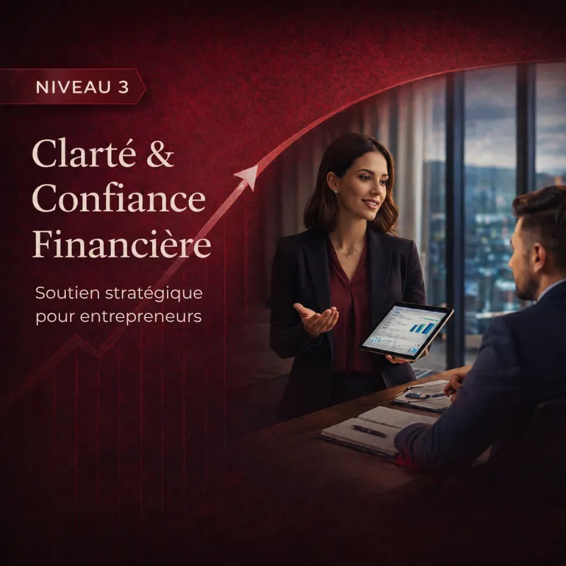 Niveau 3: Clarté & Confiance Financière - Soutien stratégique pour entrepreneurs