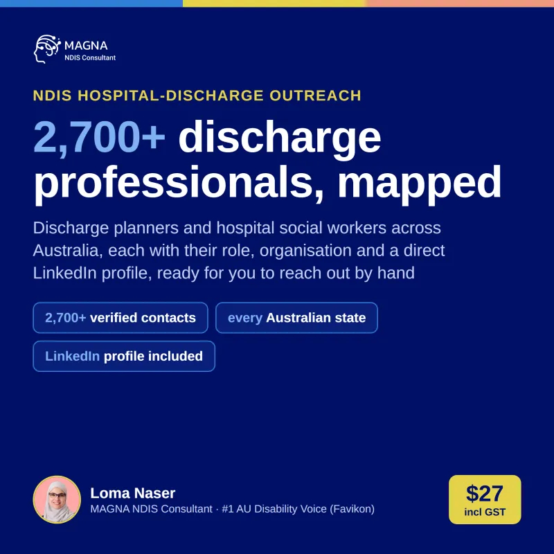 2,700+ Verified Hospital Discharge Professionals List