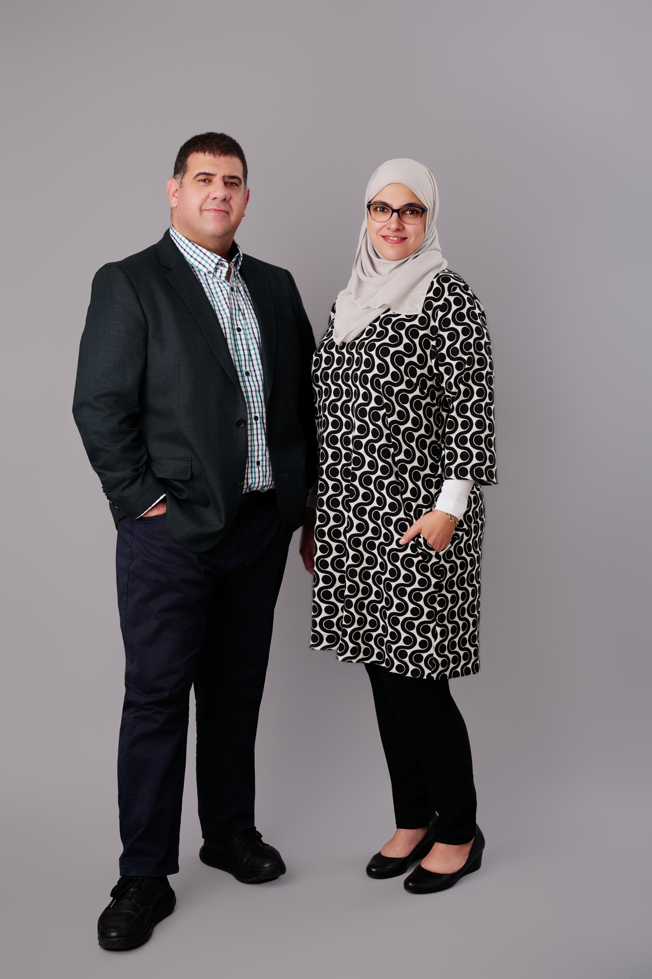 Loma Naser and Bashar Ashhab, MAGNA co-founders