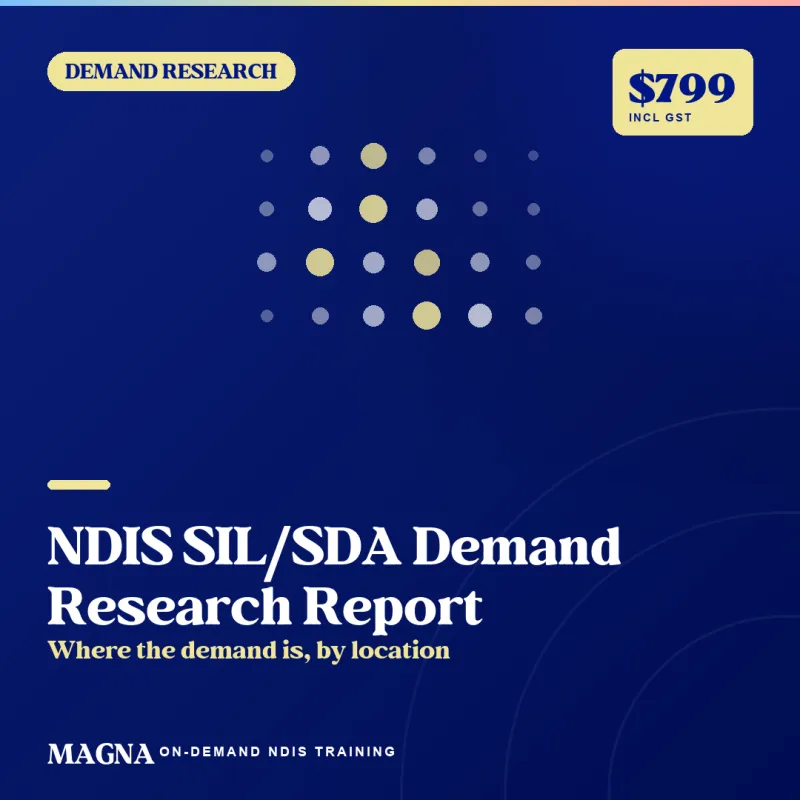 NDIS SIL / SDA Demand Research Report
