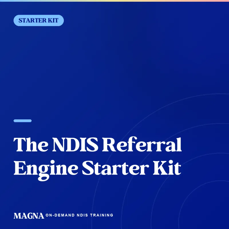 The NDIS Referral Engine Starter Kit