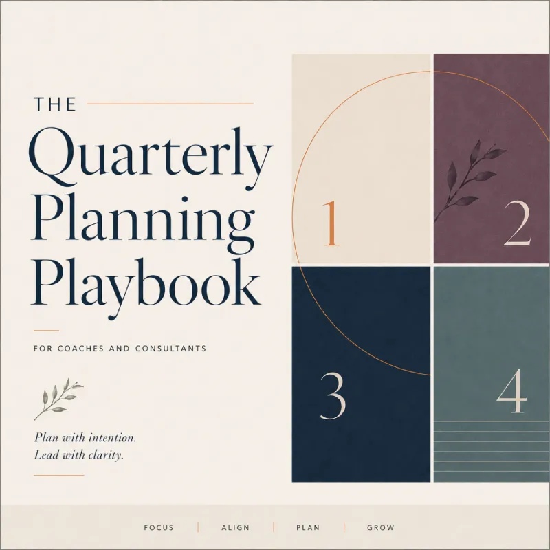 The Quarterly Planning Playbook