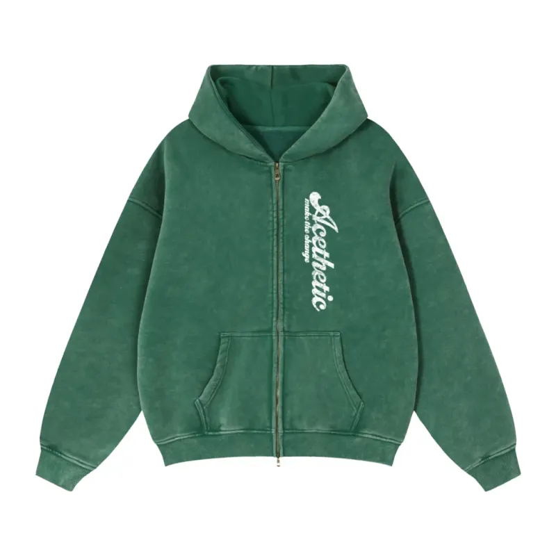 barebones - vintage zip-through jacket