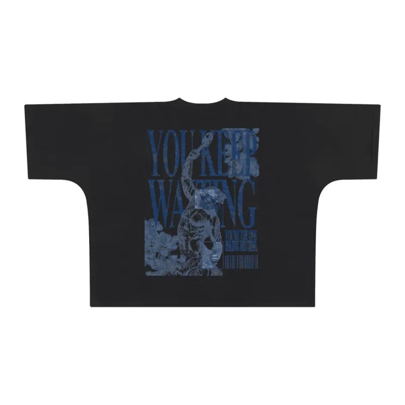 chisel boxy tee - blue edition