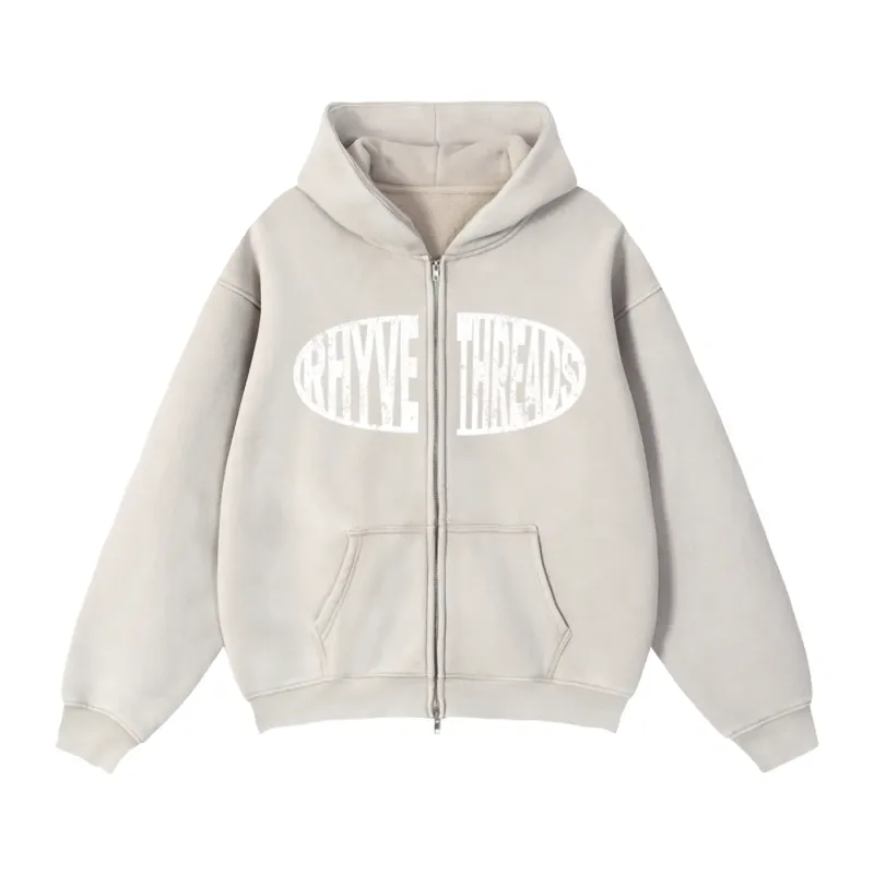 insignia hoodie - zip-up