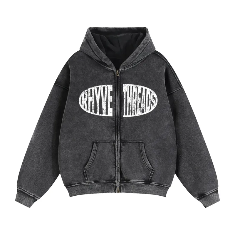 insignia hoodie - zip-up