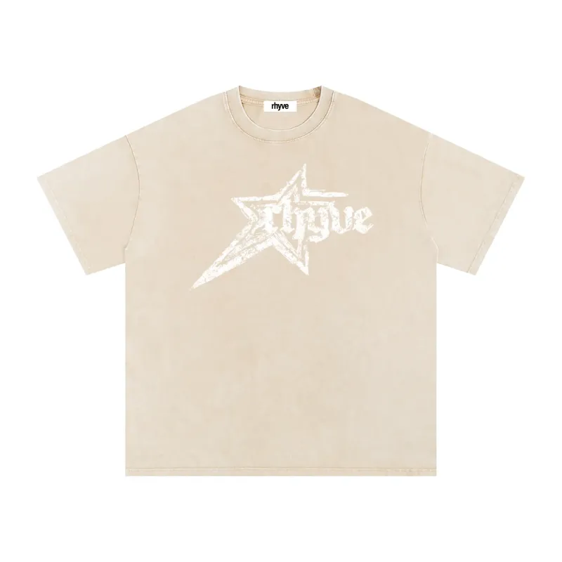 rhyvestar - vintage tee