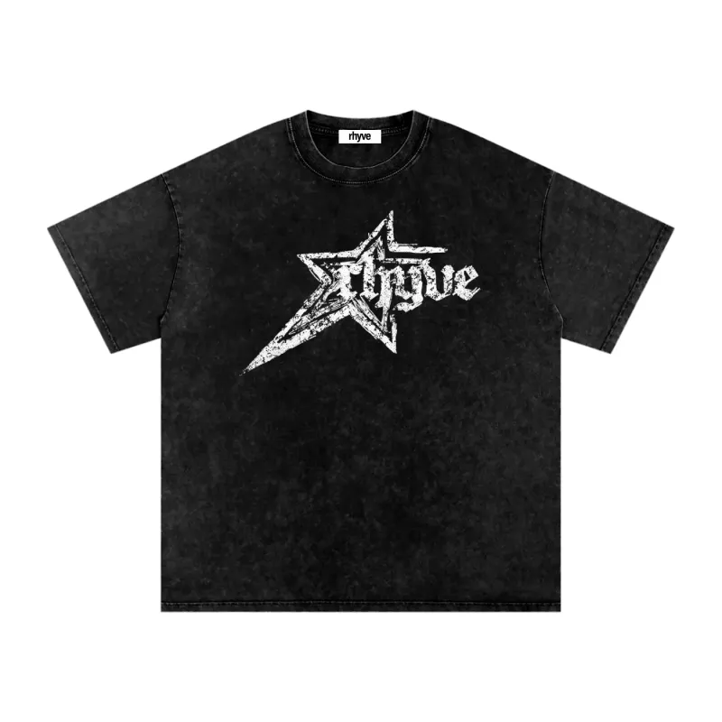 rhyvestar - vintage tee
