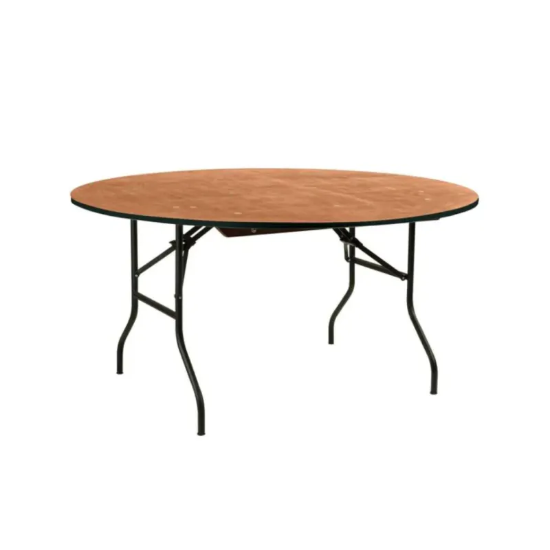 Ronde plooitafel – banquet model