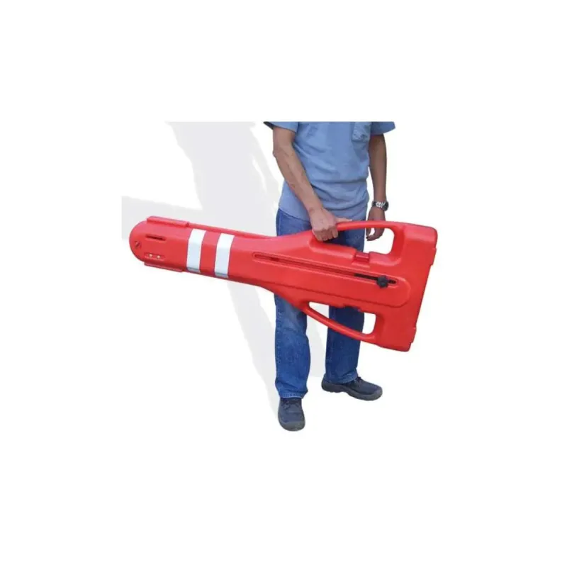 Dranghek polypropyleen rood - Kunststof afzetting