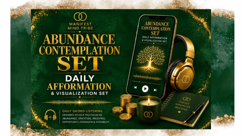 Abundance Set Contemplation AFFORMATIONS