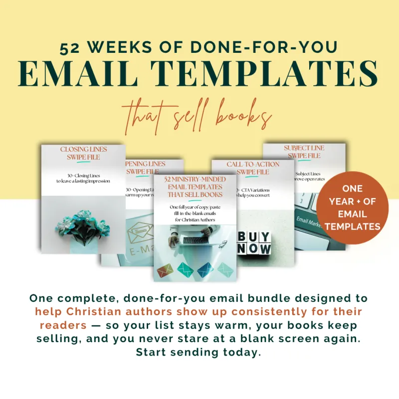 52 Weeks of Ministry-Minded Emails That Sell Books
