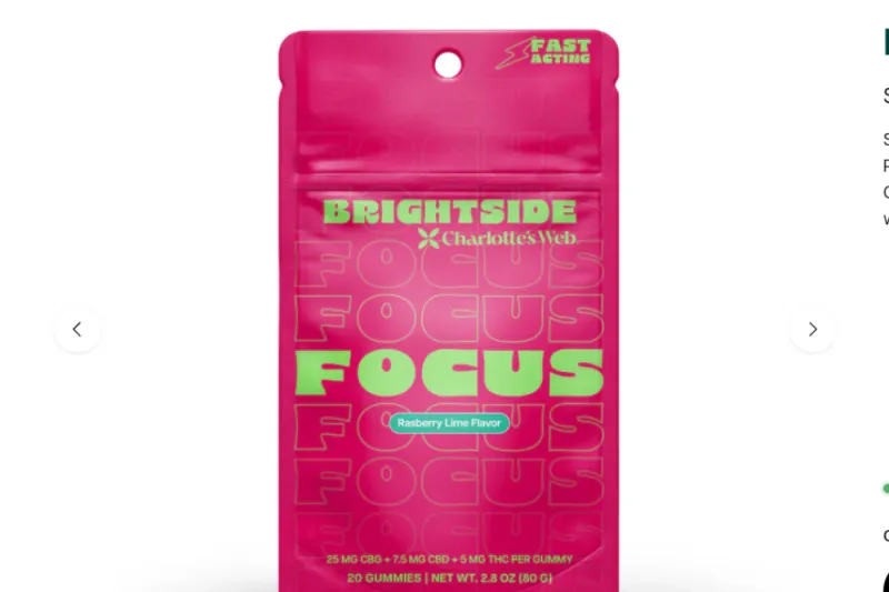 Focus Low-Dose THC Gummies