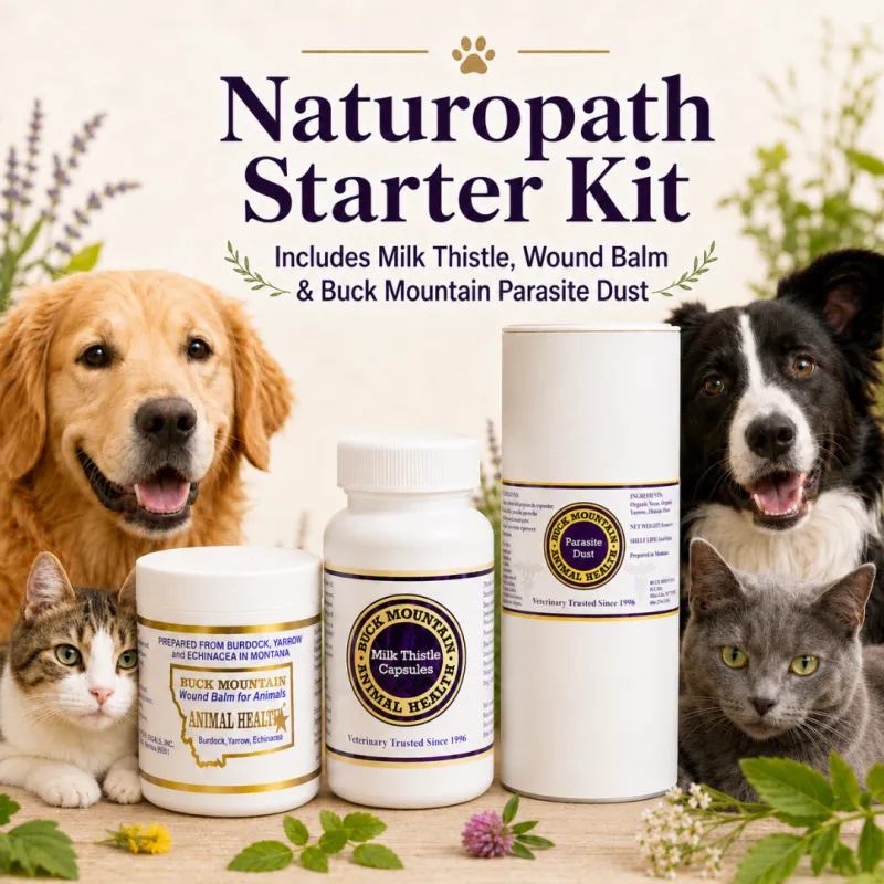 Naturopath Starter Kit for Dogs & Cats | Natural Pet Wellness Essentials