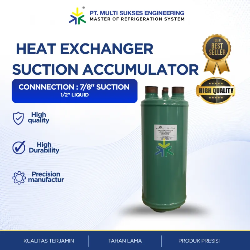 Heat Exchanger Suction Accumulator 7/8"