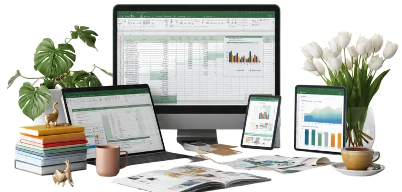 Productivity Excel Templates Bundle