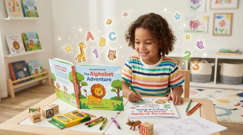 Educational Stories & Children's Drawing Books Bundle"pack1"