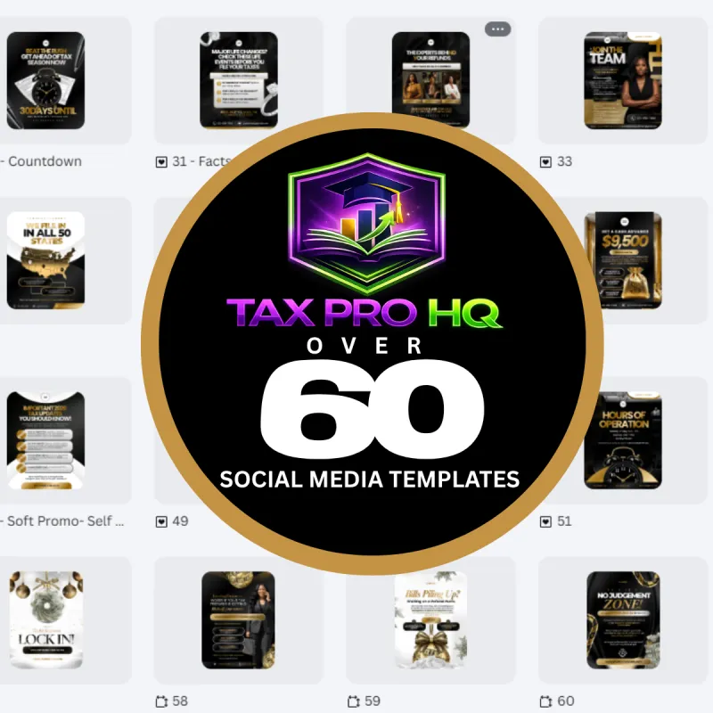 The Black Label Tax Marketing Kit