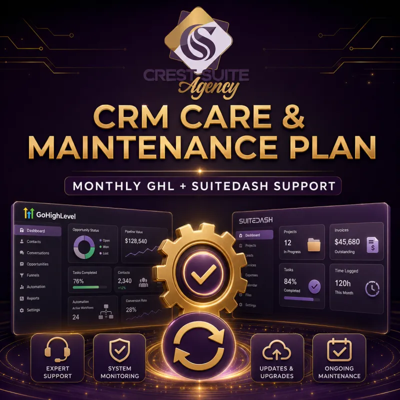CRM Care & Maintenance Plan