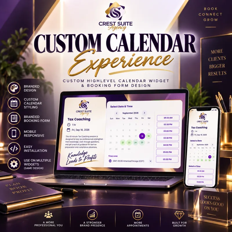 Custom Calendar Experience